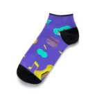 なっつ ふぁくとりーのI LOVE MUSIC 1 Ankle Socks