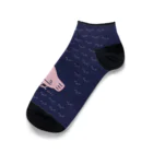 イラスト MONYAAT のみつぐとり　もも3 Ankle Socks