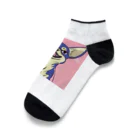 kuchibueyaのチワワ　 Ankle Socks