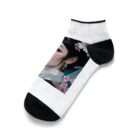 ZZRR12の幻想の微笑 Ankle Socks