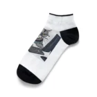 猫の森の開発者猫 Ankle Socks