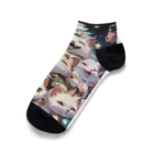 CROSS Kの猫たちのクリスマス Ankle Socks