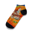 第2植物研究所のうたたね猫 utatane cat Ankle Socks