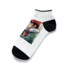 AI美女王国のドット絵のゆうこちゃん Ankle Socks