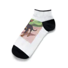 スプラッシュルークのミニピンのイラストグッズ Ankle Socks