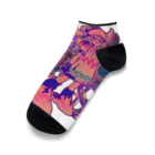 ニュータウンのKARMAN ホワイト Ankle Socks