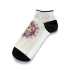 おはぎ姫roomのおはぎ姫とらいと王子 Ankle Socks