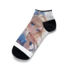 シルバームーンコーストの金髪少女シリーズ1 Ankle Socks