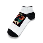 k.a.u.j.7のFUNKYなサルが登場 Ankle Socks