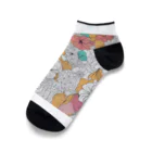 moko's merry shopのはなさき Ankle Socks