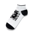 はまみるの白摂生なネコ Ankle Socks