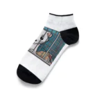 ai-open-202402のフェレット Ankle Socks