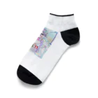 ∬ちゃむまちゃ∬(正月SP荒野の光)のまちゃの配信者グッズ Ankle Socks