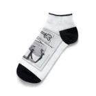 rokkakukikakuのカヌー犬　ライフジャケット Ankle Socks