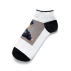 可愛いは宇宙の赤ちゃんポリス Ankle Socks