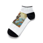 mari0909のリスがサックスを Ankle Socks