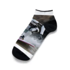 MEGROOVEのロボット30 Ankle Socks