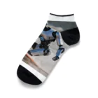 MEGROOVEのロボット31 Ankle Socks