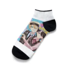 はるなと🐱🐱のコラボちゃん Ankle Socks