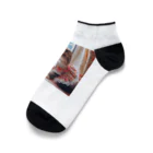 redpanda_pandaのおすまし猫ちゃん Ankle Socks