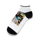 intelligent womanの物知りな女性 Ankle Socks