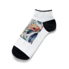 tk-yggのボタニカル・ブーケ Ankle Socks