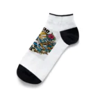 Honmeito商店のえんどうちゃん Ankle Socks