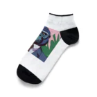 jiyurakuのサラリーマン・ゴリラ Ankle Socks