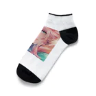 Kyon_IllustItemShopのアーティストのアンニュイ美人 Ankle Socks