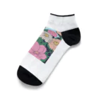 小町の花に囲まれた日常 Ankle Socks