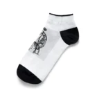 Schiele_sarieriの線画の人 Ankle Socks