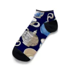 (っ◔◡◔)っ ♥ Le Petit Trésor ♥の花の詩カップ(The Flower Poetry Cup) Ankle Socks