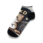 mimikkyu322のTired cat7 Ankle Socks