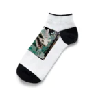 ZeroCreativeのクリスタルアイスバジリスク Ankle Socks