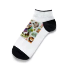 deepspeedkazumannのゆかいなZOO Ankle Socks