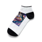 katohkouchiの宇宙冒険キトゥンズ Ankle Socks