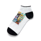 katohkouchiのCreate_an_illustration_of_a_cat_that_looks_incredi_new Ankle Socks