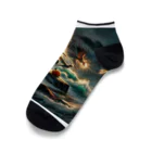 zangaiohのシン桃太郎1 Ankle Socks