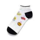 もふもふ堂のギリシャ神話好きへ！、かわいい１２（１３）星座のデザイン Ankle Socks