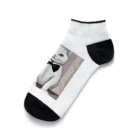 にゃんこーねこの紳士な猫 Ankle Socks