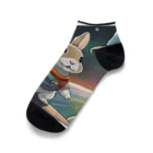 うさぎやの宇宙を旅するうさぎ2 Ankle Socks