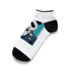 crazypanda2のビジネスパンダ Ankle Socks