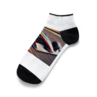 Kamumaのレーシングカーのスリリングな一瞬 Ankle Socks