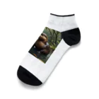 けいのユニークなショップのカモノハシ Ankle Socks