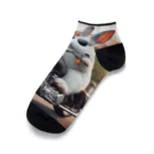 やんちゃな動物達のやんバニー　バイクver Ankle Socks