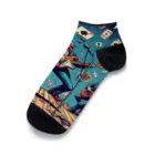 momonekokoの熱狂ピエロ Ankle Socks