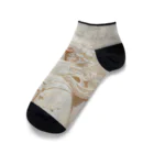 AQUAMETAVERSEの美しい女性の彫刻　　なでしこ1478 Ankle Socks