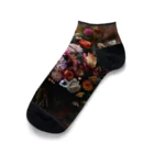AQUAMETAVERSEの花束をあなたに　Hime  2530 Ankle Socks