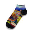 nu_nu_collectionのヒマラヤのテント Ankle Socks