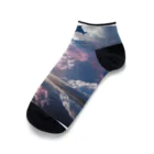 chan-takehaniの天空の鏡  Ankle Socks